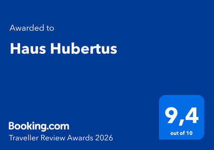Booking.com Award 9,4 - 10