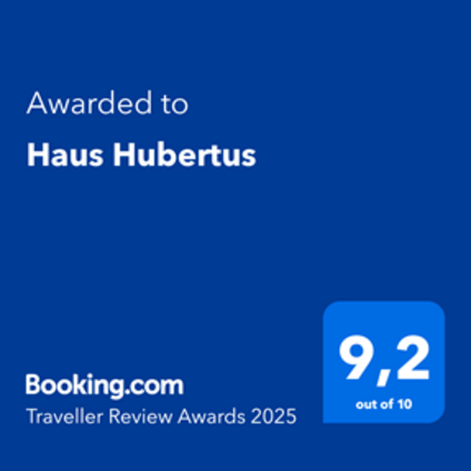 Booking.com Award 9,2 - 10